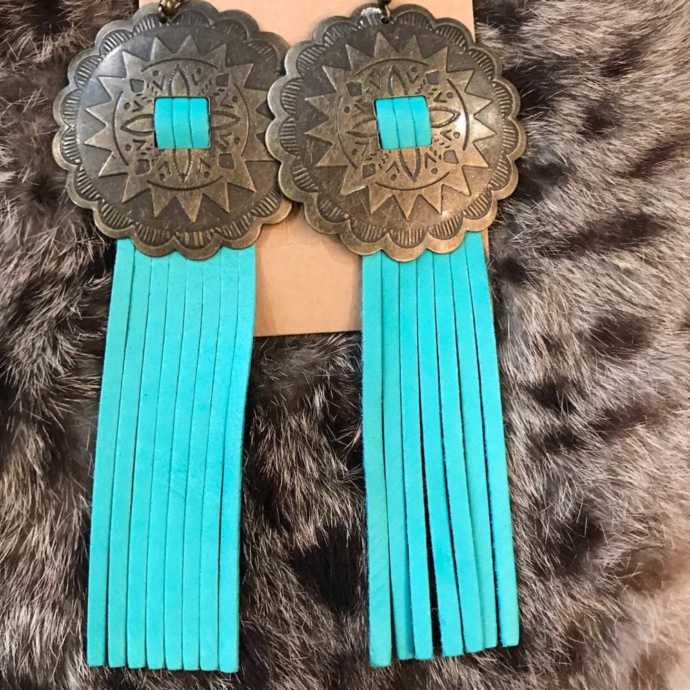 Concho earrings - Picture 1 of 1
